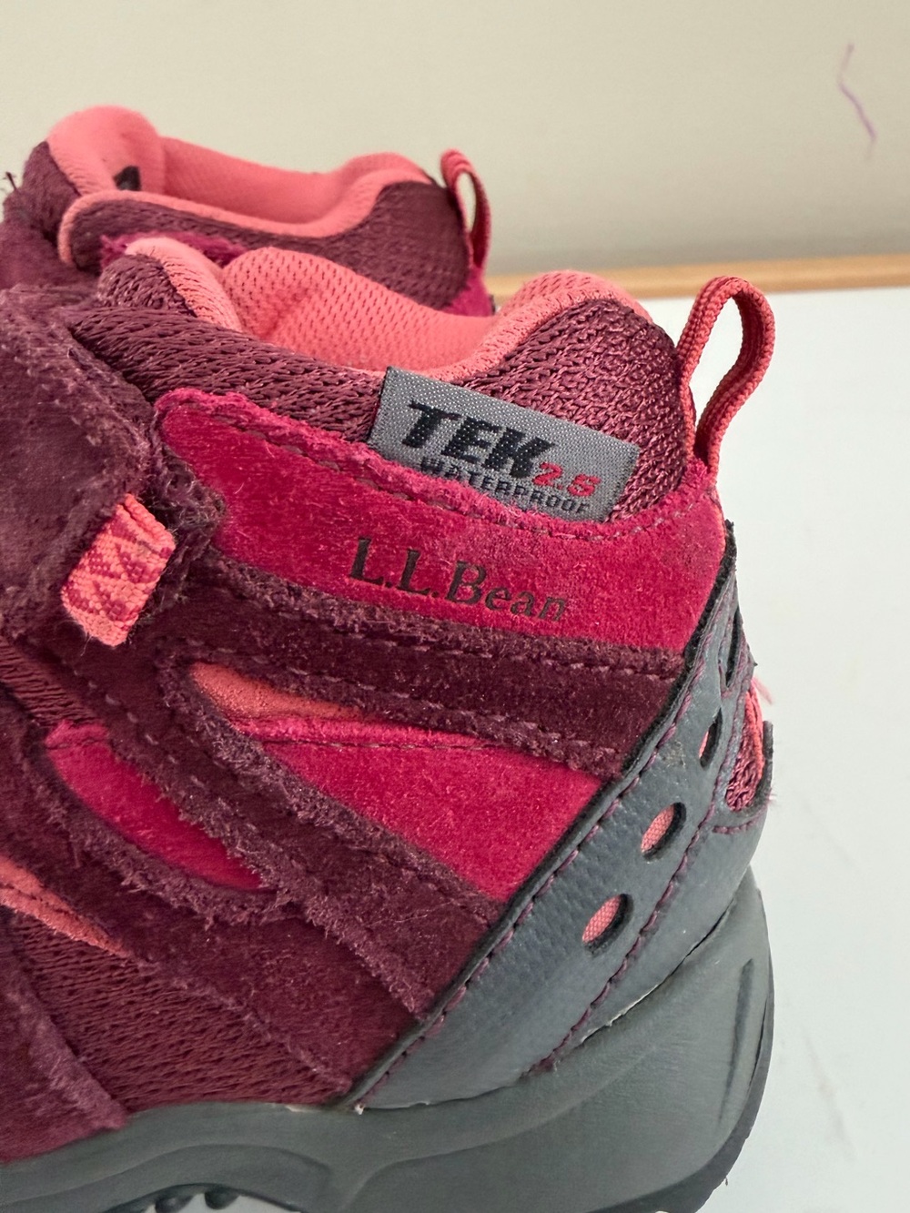 Toddler Hiking Shoes - L.L. Bean Kids' Trail Hiker Boots - Picture 5 of 10